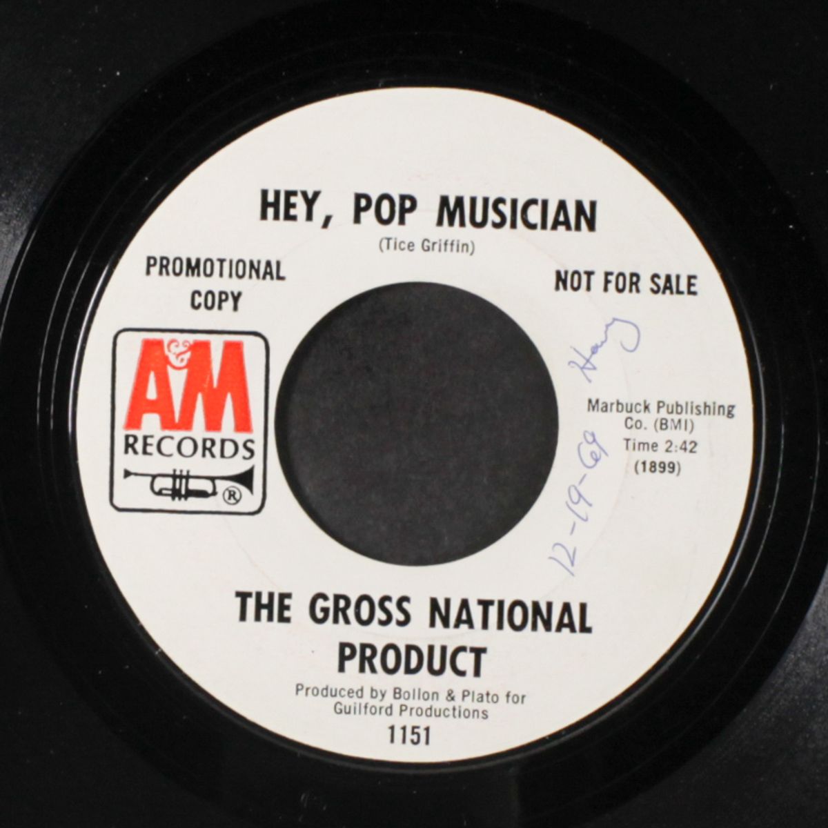 hey, pop musician / alice mccrea by GROSS NATIONAL PRODUCT