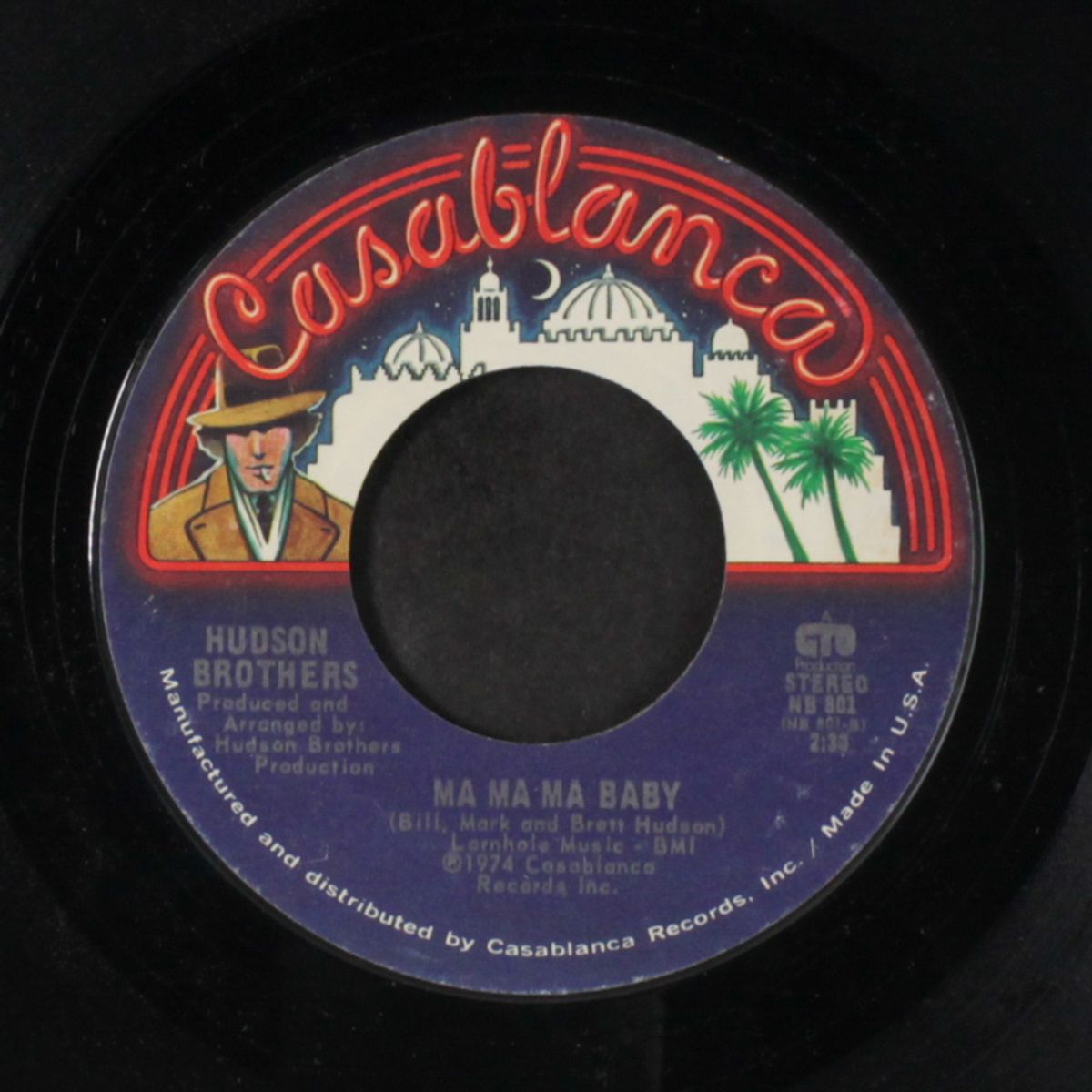 so you are a star / ma ma ma baby by HUDSON BROTHERS