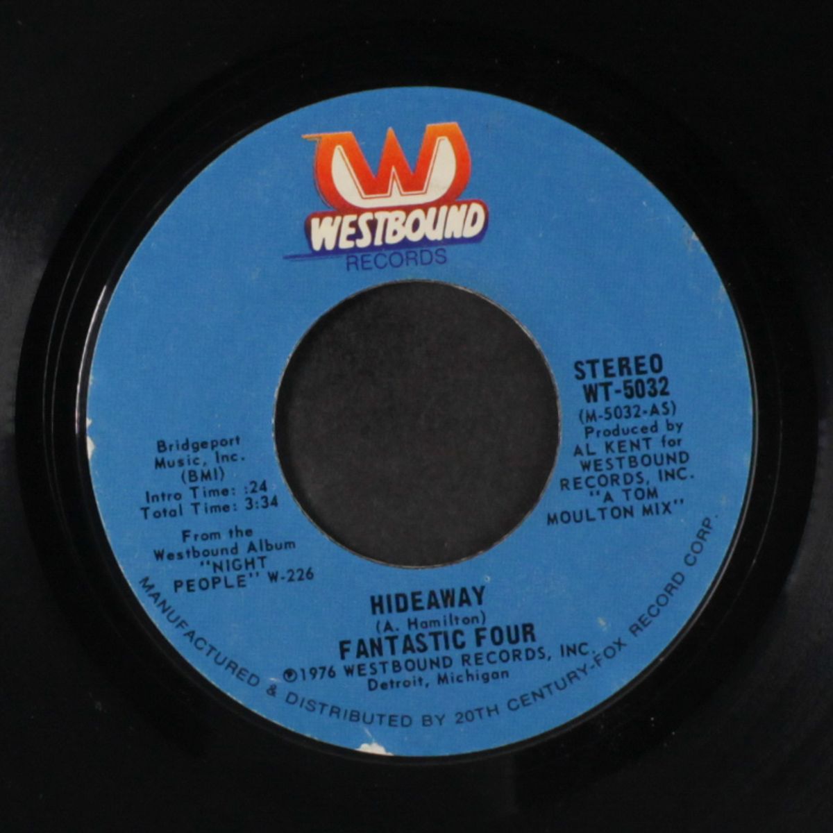 hideaway / they took the the show on the road by FANTASTIC FOUR