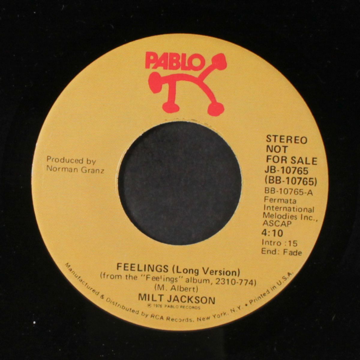 feelings / short by MILT JACKSON