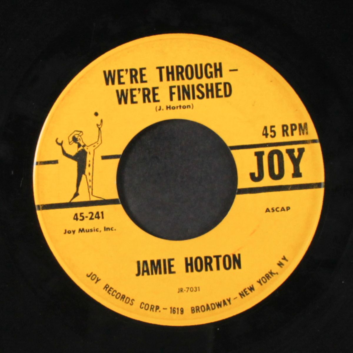 robot man / we're through-we're finished by JAMIE HORTON