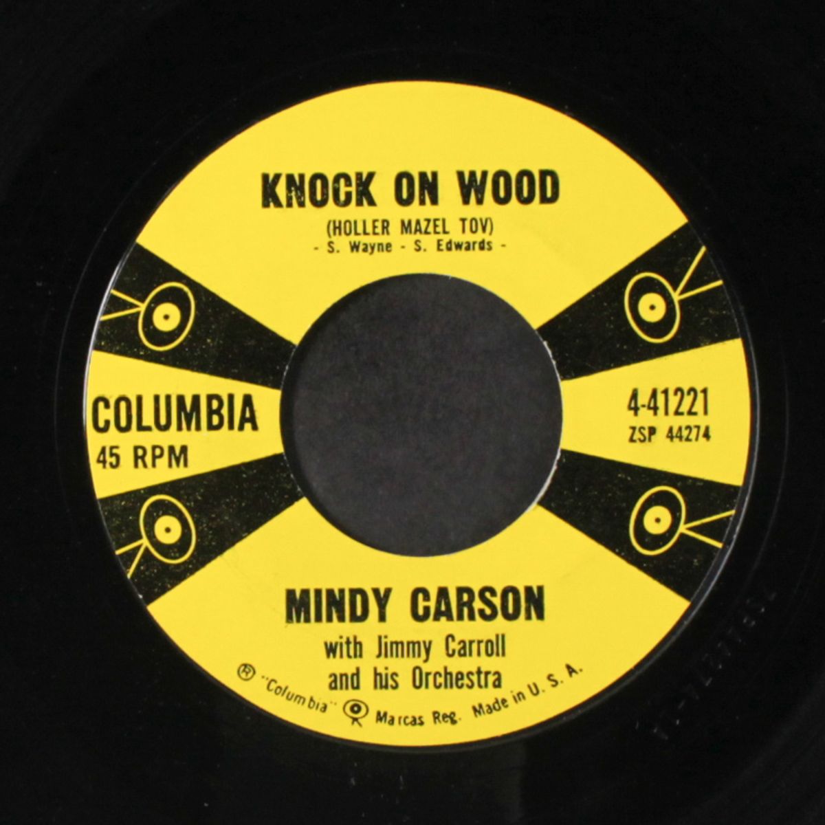 knock on wood / my foolish heart by MINDY CARSON
