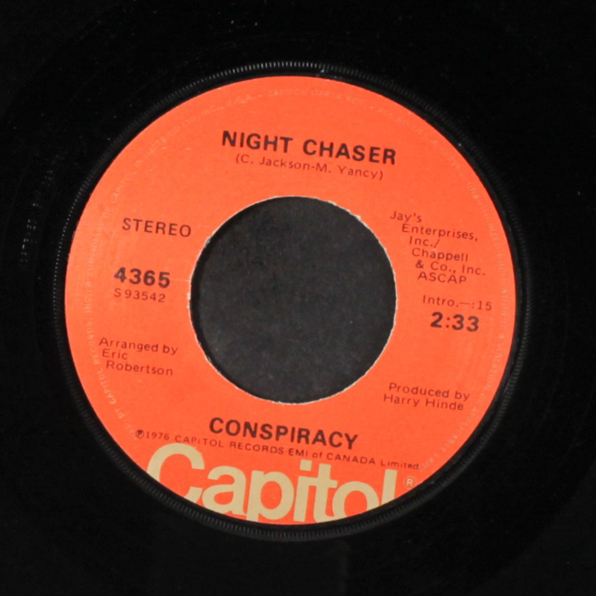 leave me alone / night chaser by CONSPIRACY