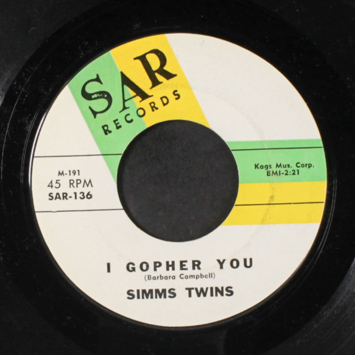 i gopher you / good good lovin' by SIMMS TWINS