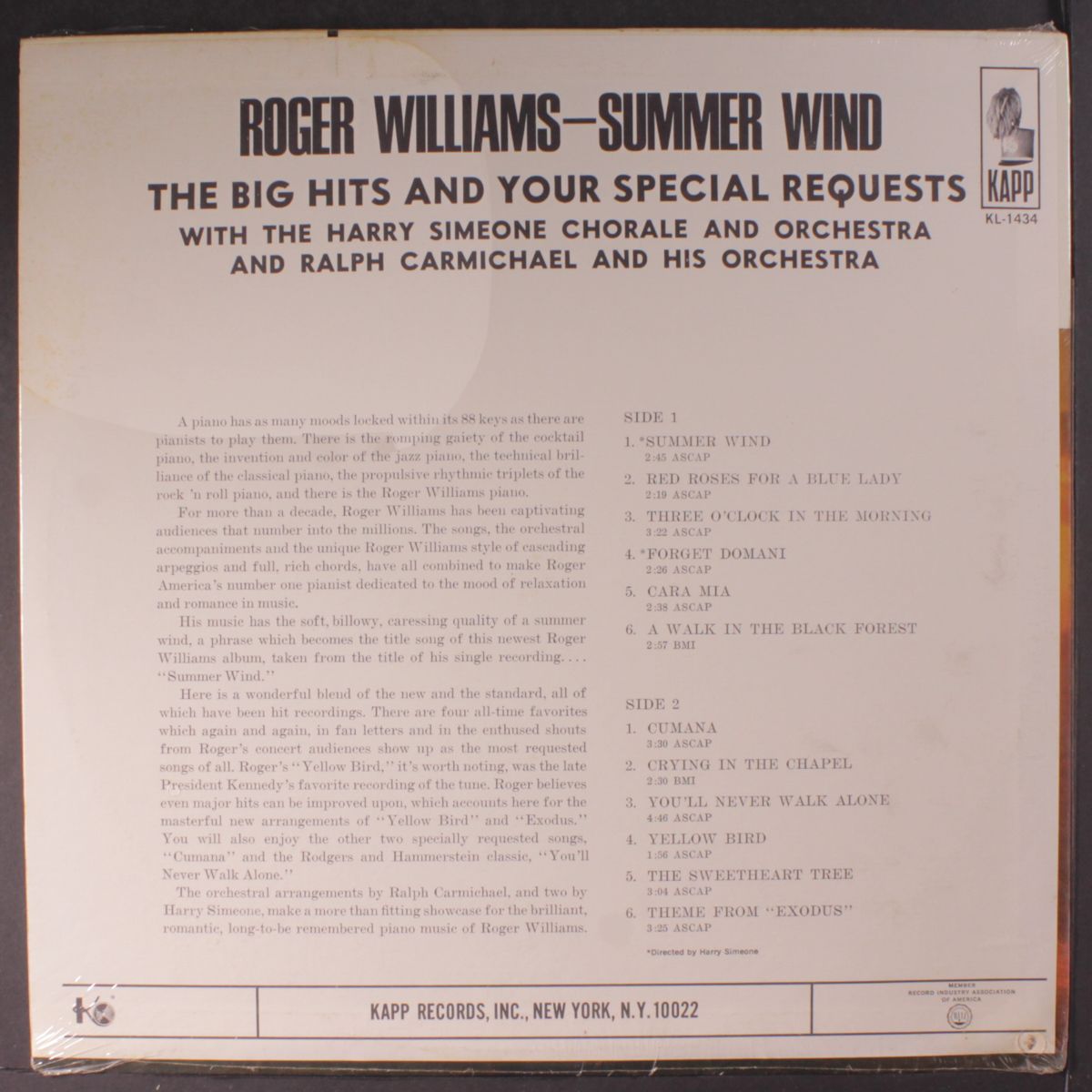summer wind by ROGER WILLIAMS