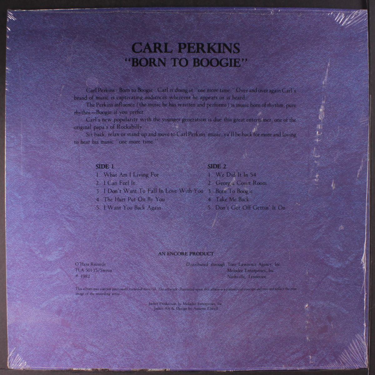 born to boogie by CARL PERKINS