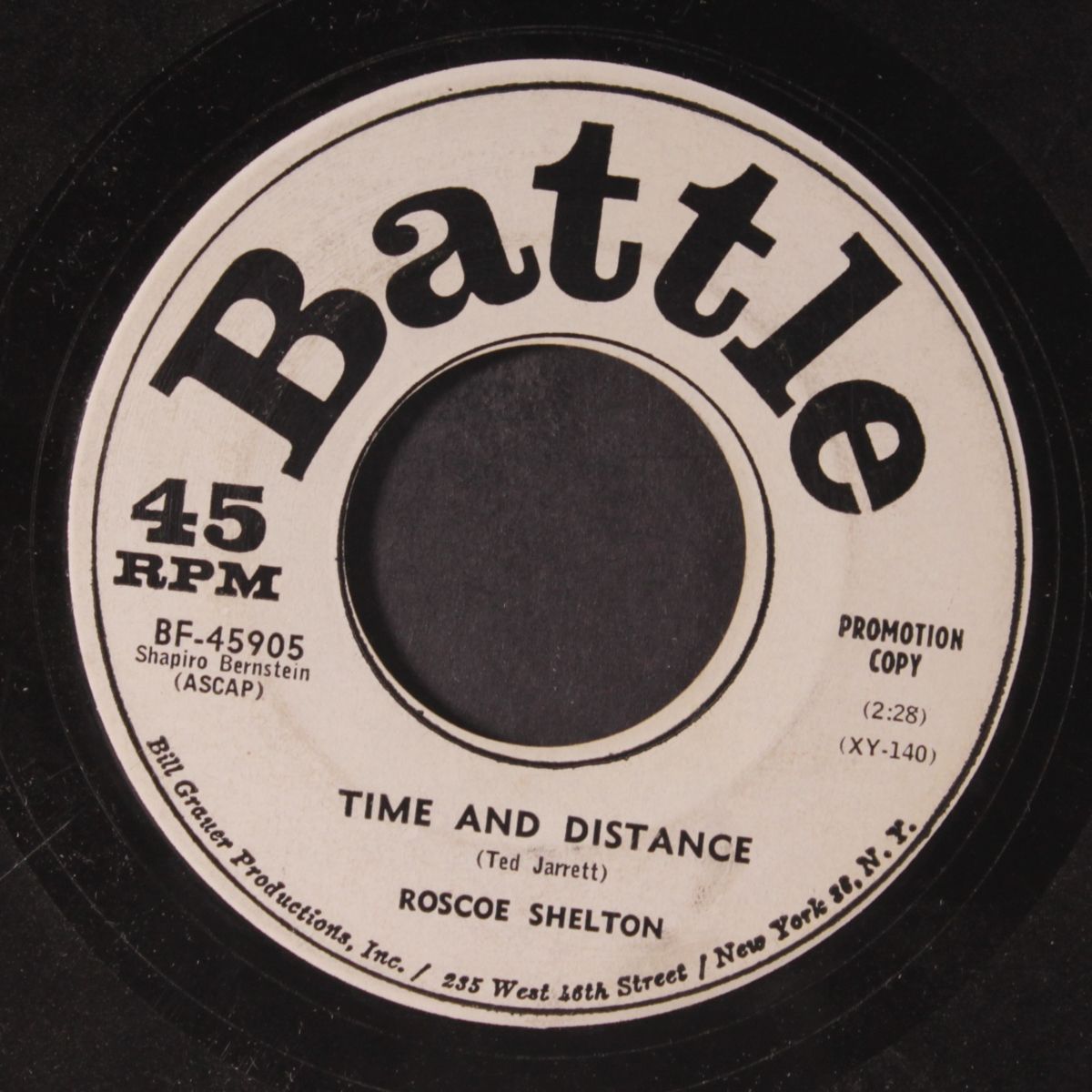 time and distance / yesterday's mistakes by ROSCOE SHELTON