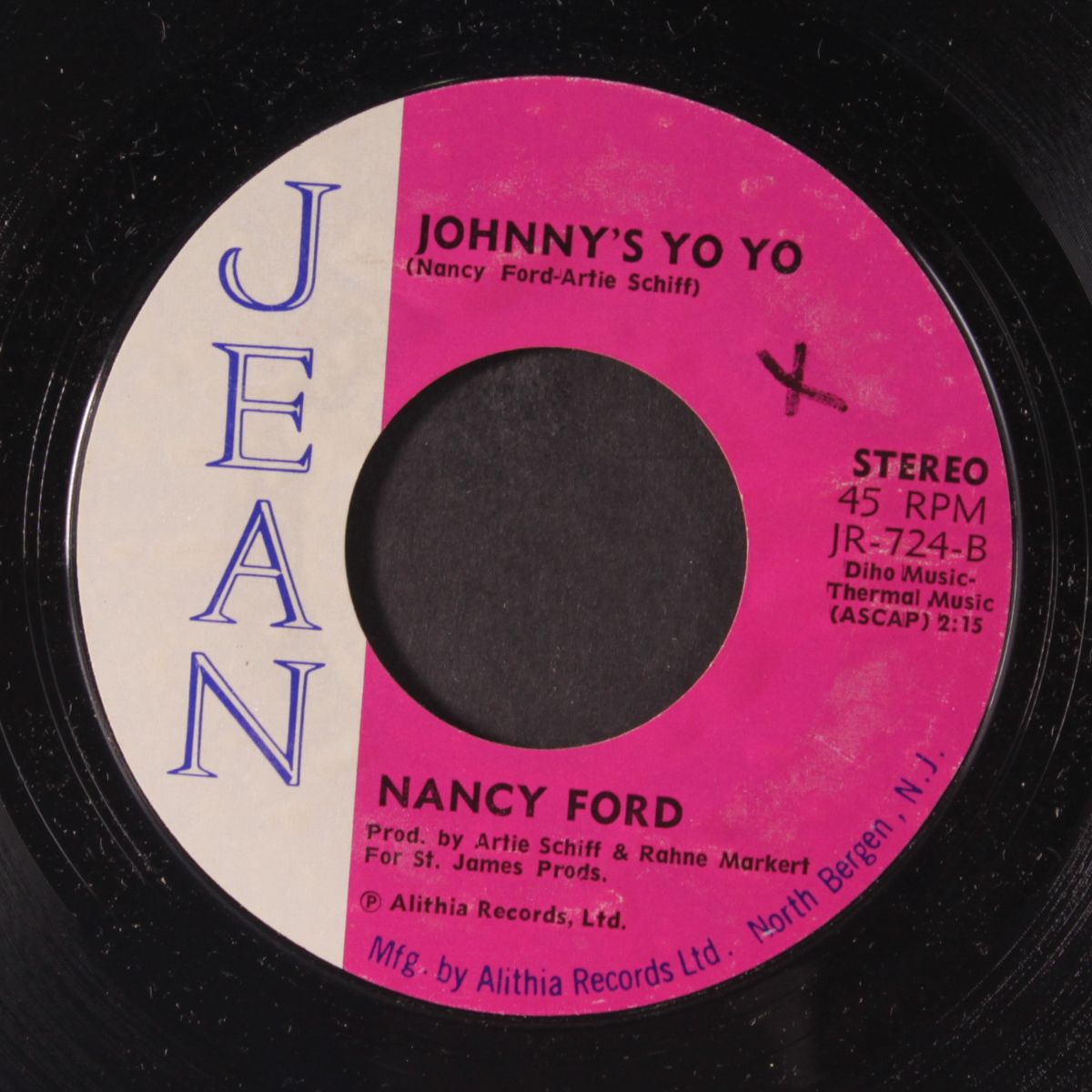 tomorrow i start / johnny's yo yo by NANCY FORD