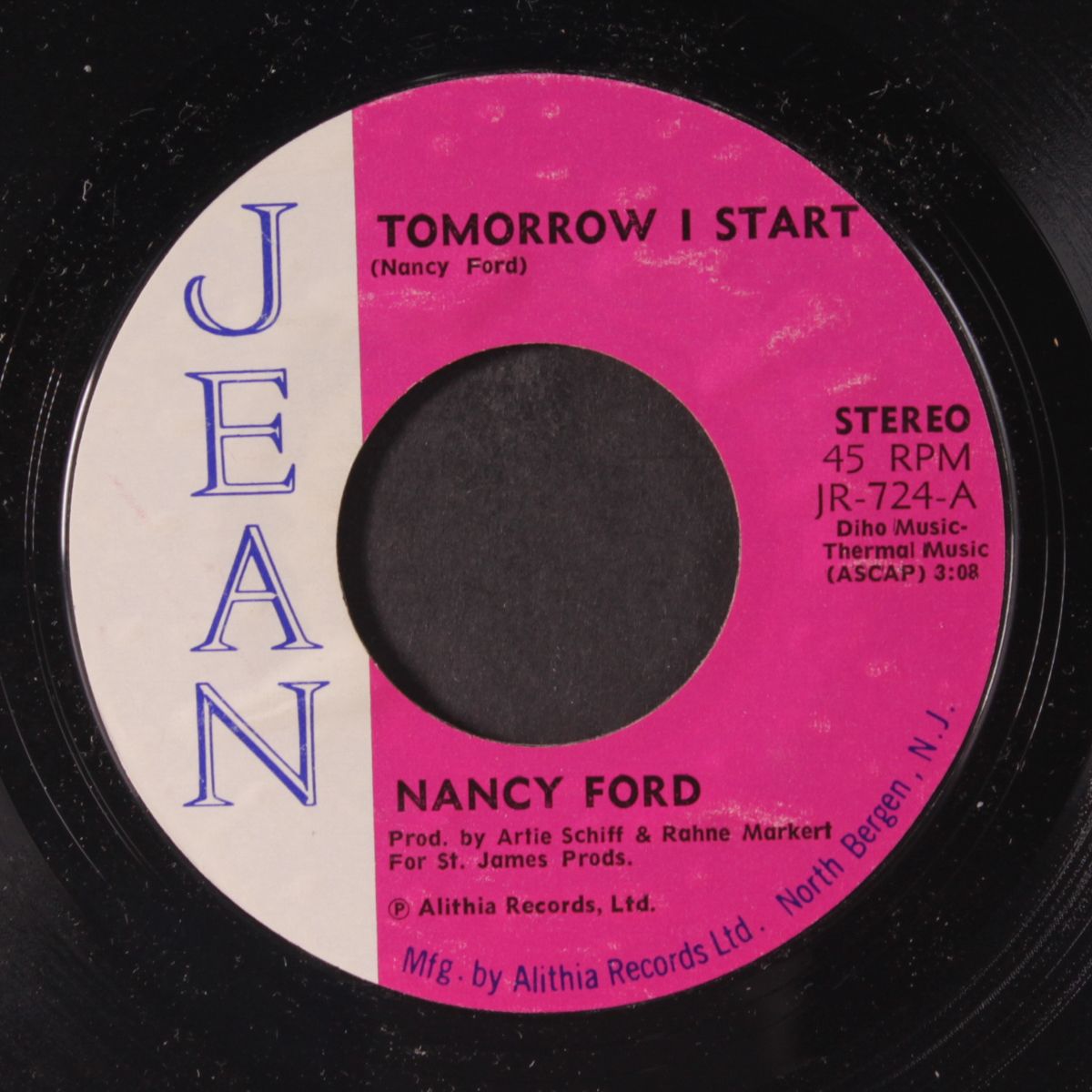 tomorrow i start / johnny's yo yo by NANCY FORD