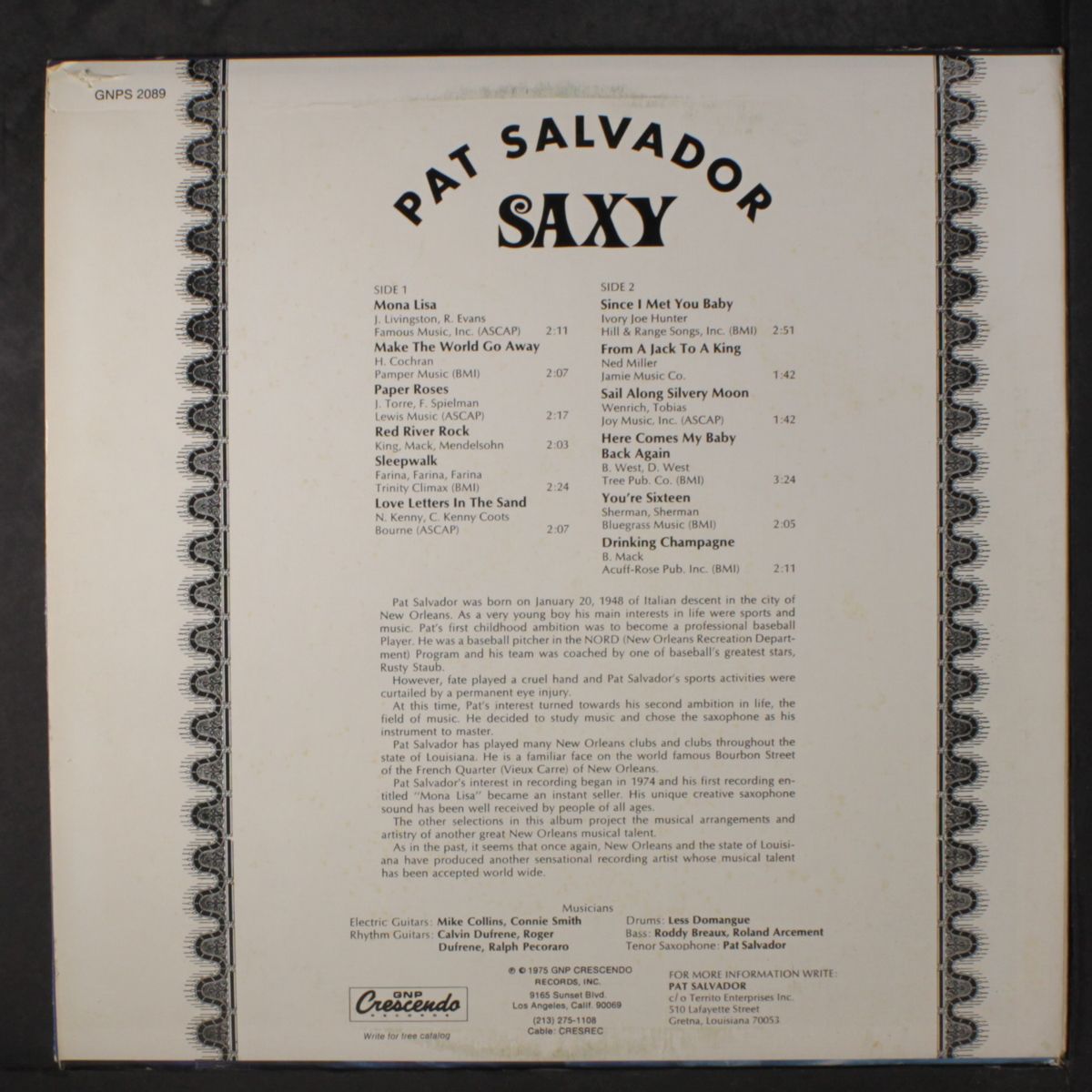 saxy by PAT SALVADOR
