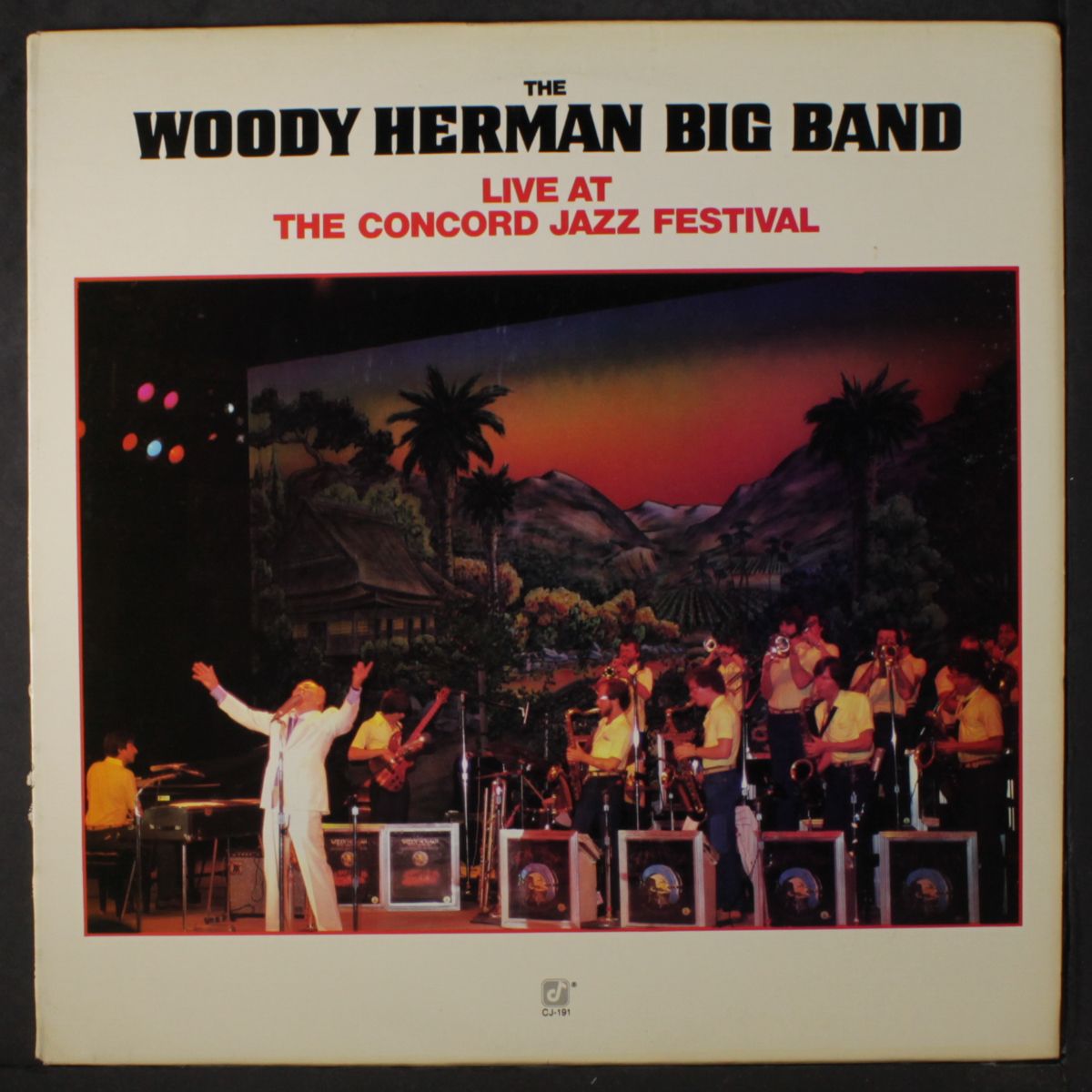 live at the concord jazz festival by WOODY HERMAN BIG BAND