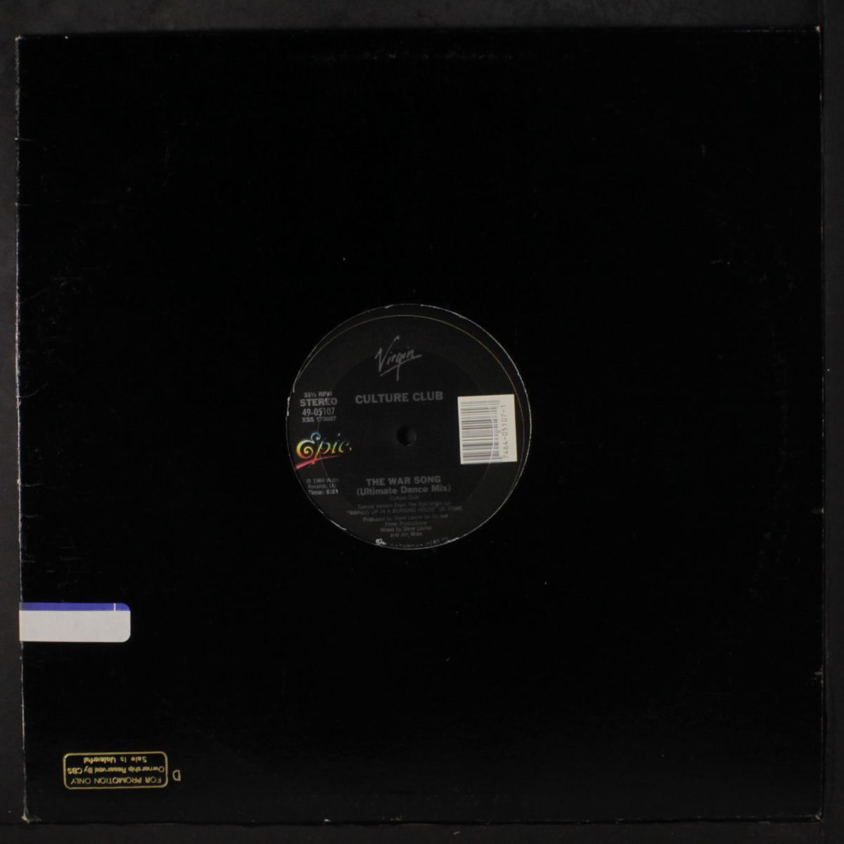 the war song by CULTURE CLUB