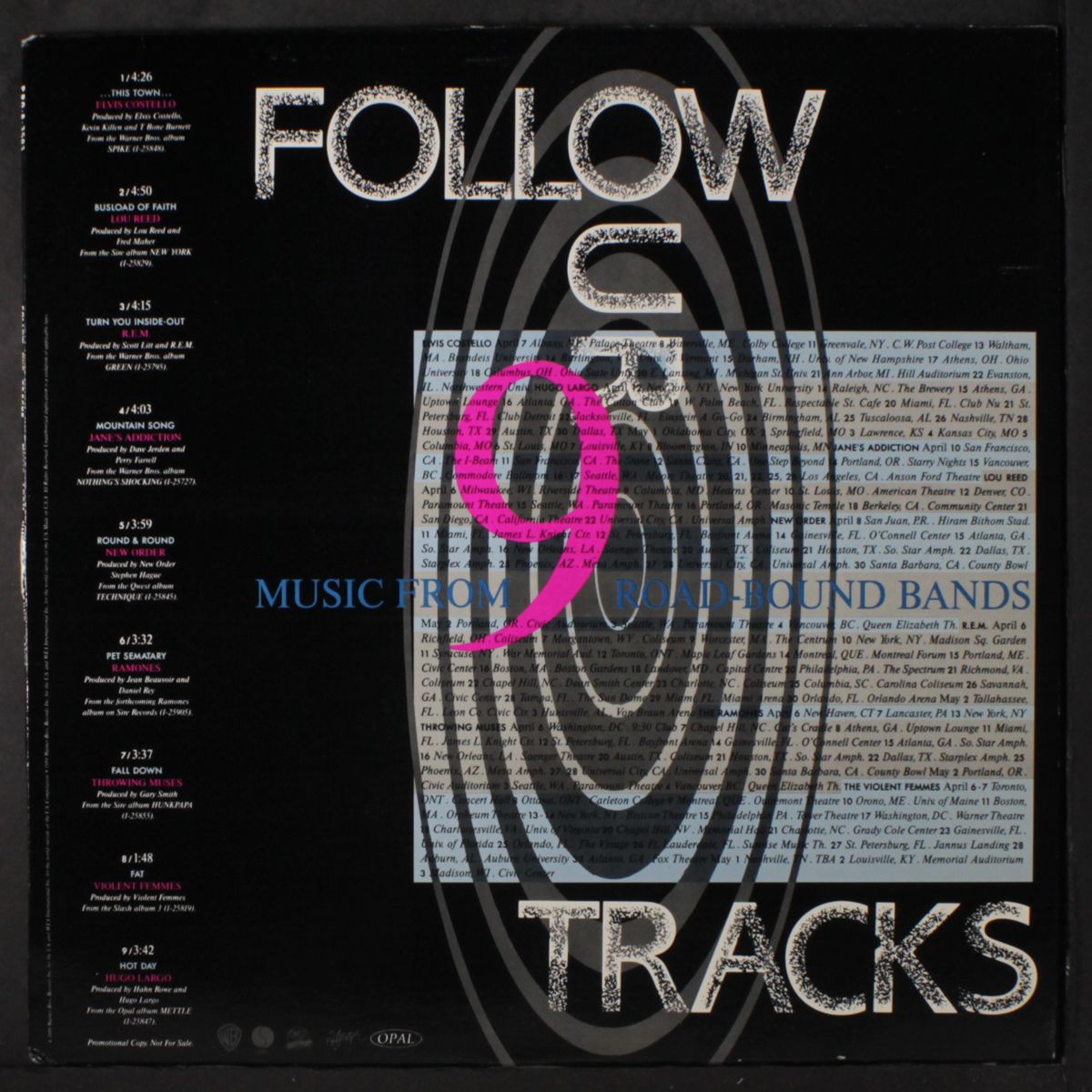 follow our tracks - music from nine road-bound bands by VARIOUS