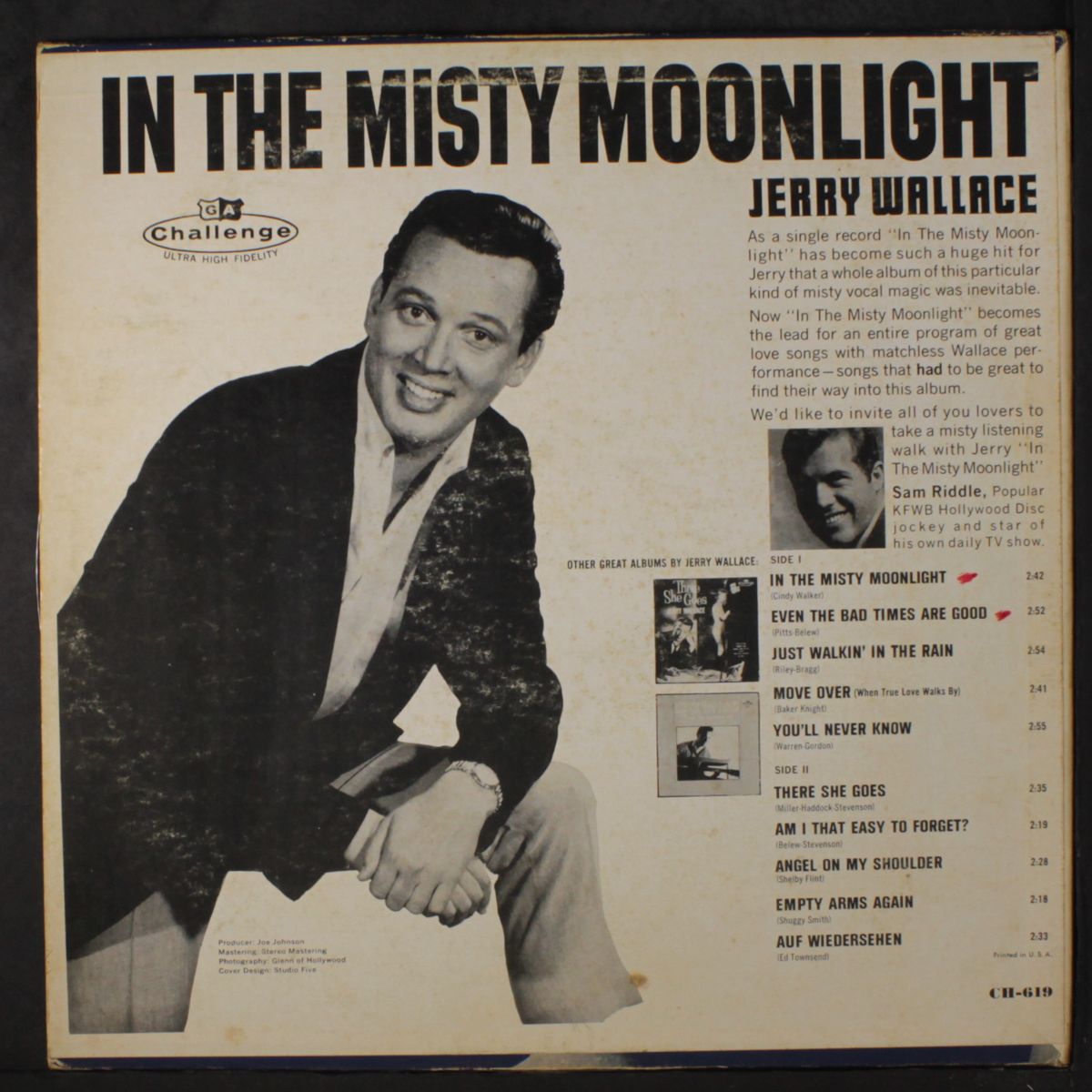 in the misty moonlight by JERRY WALLACE