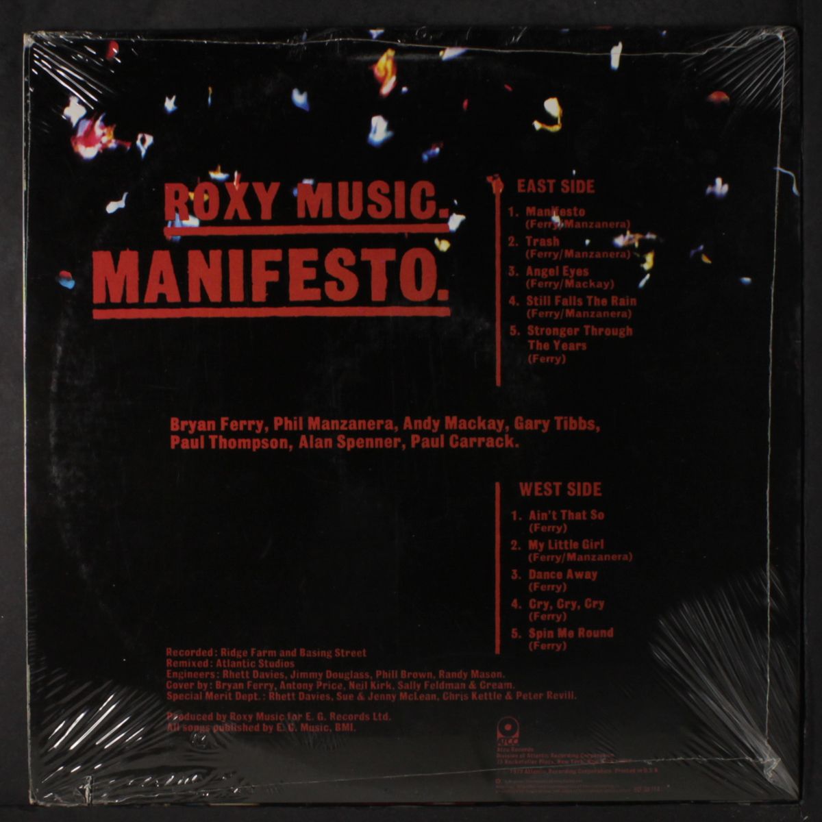 manifesto by ROXY MUSIC