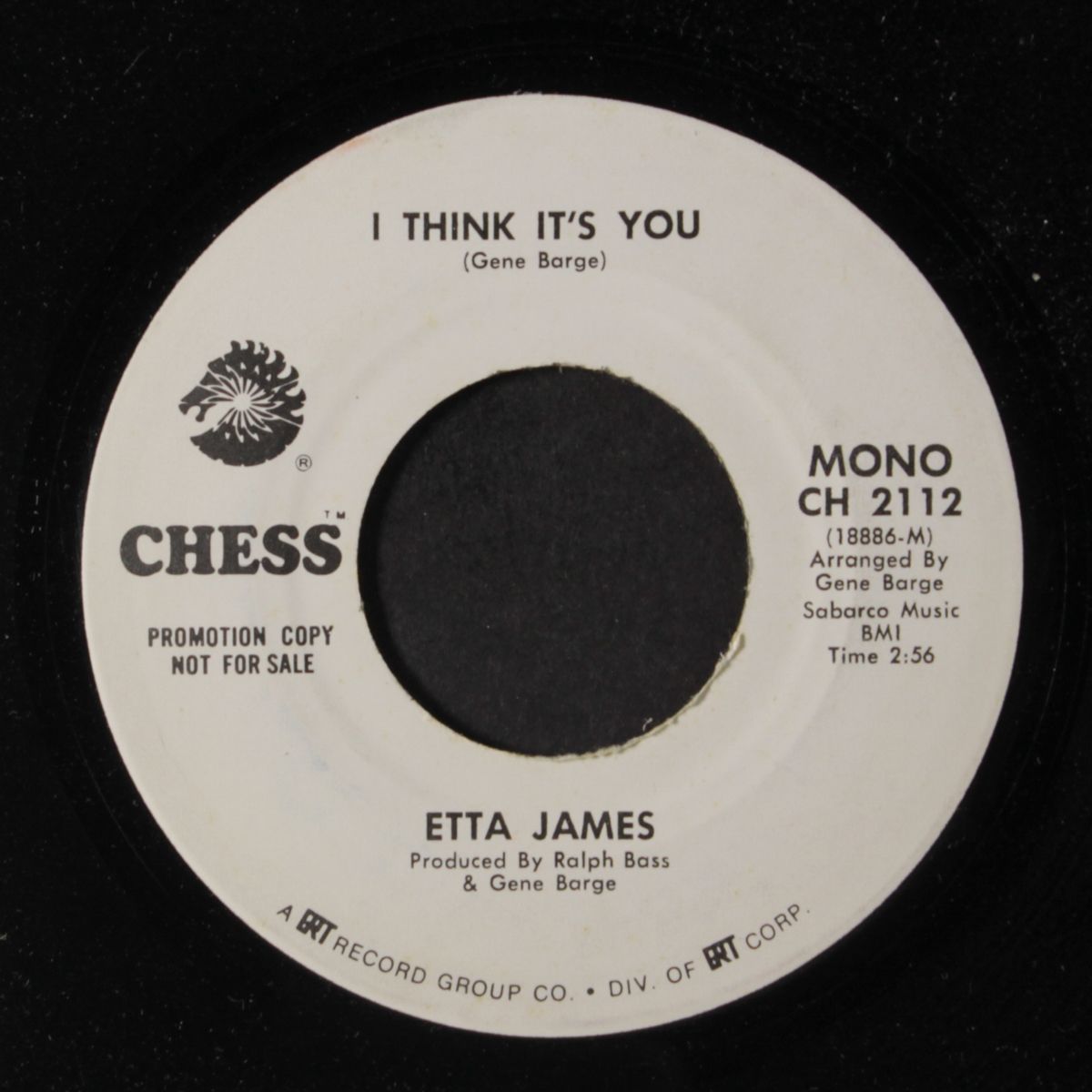 i think it's you / mono by ETTA JAMES