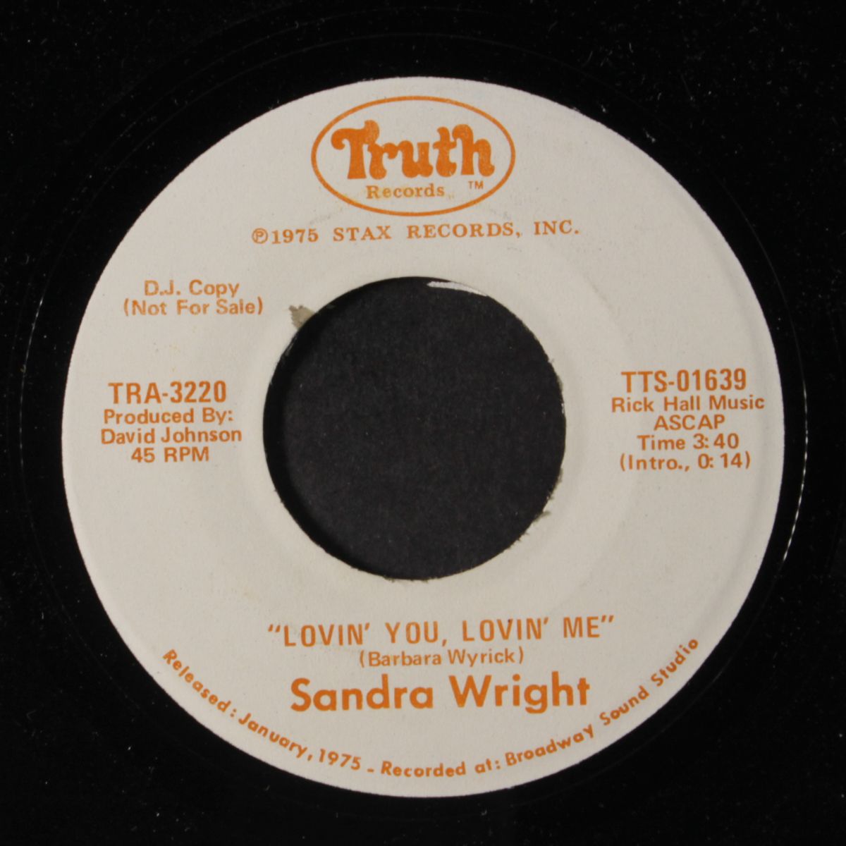 lovin' you, lovin' me / same by SANDRA WRIGHT