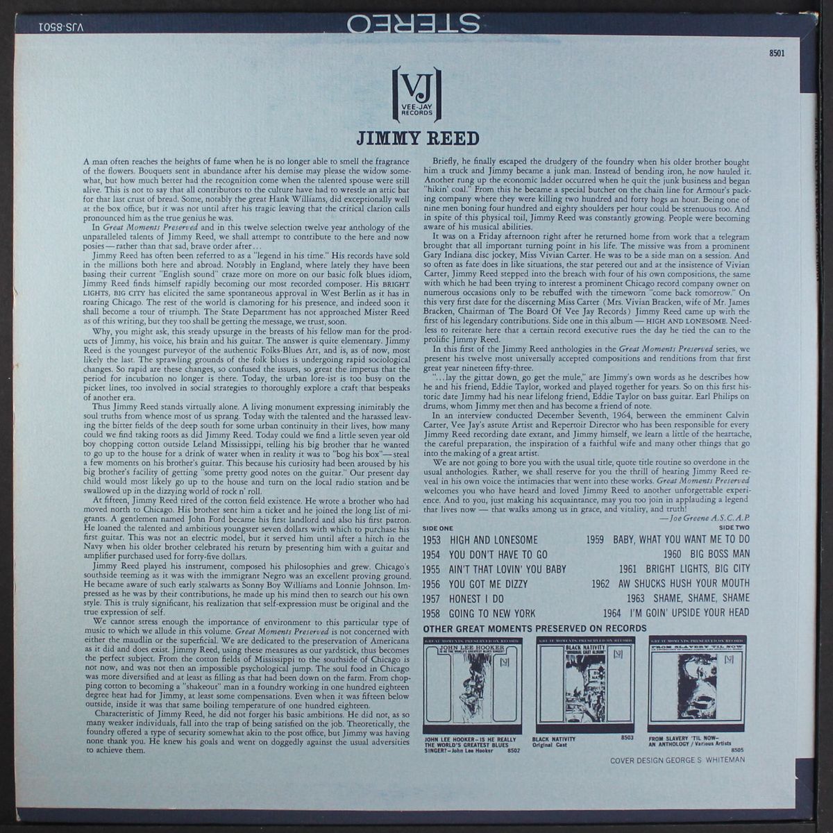 the legend, the man by JIMMY REED