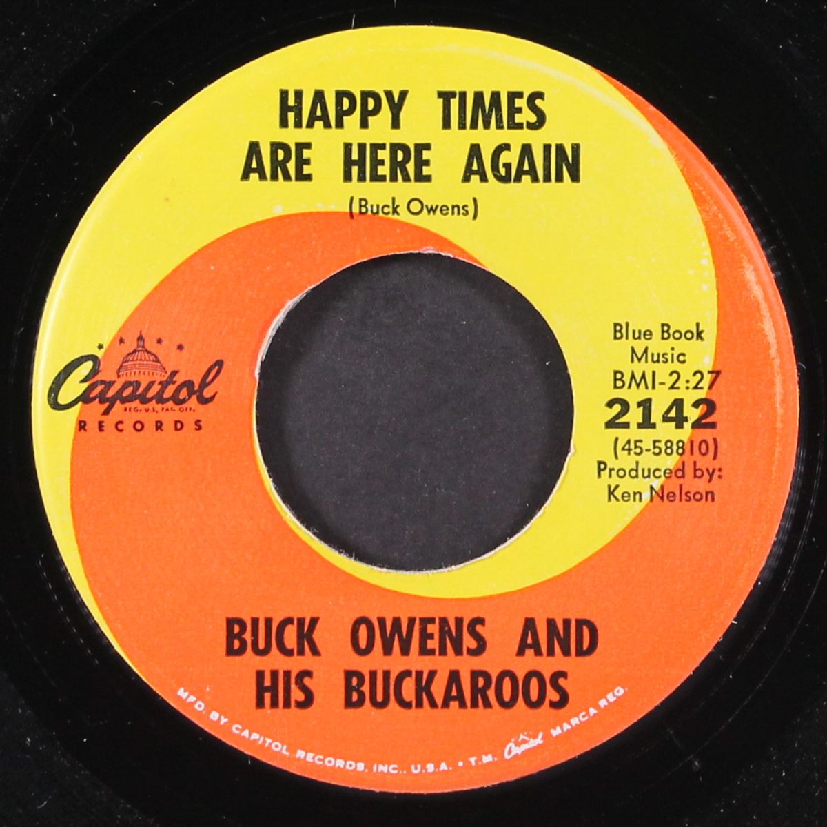 sweet rosie jones / happy times are here again by BUCK OWENS