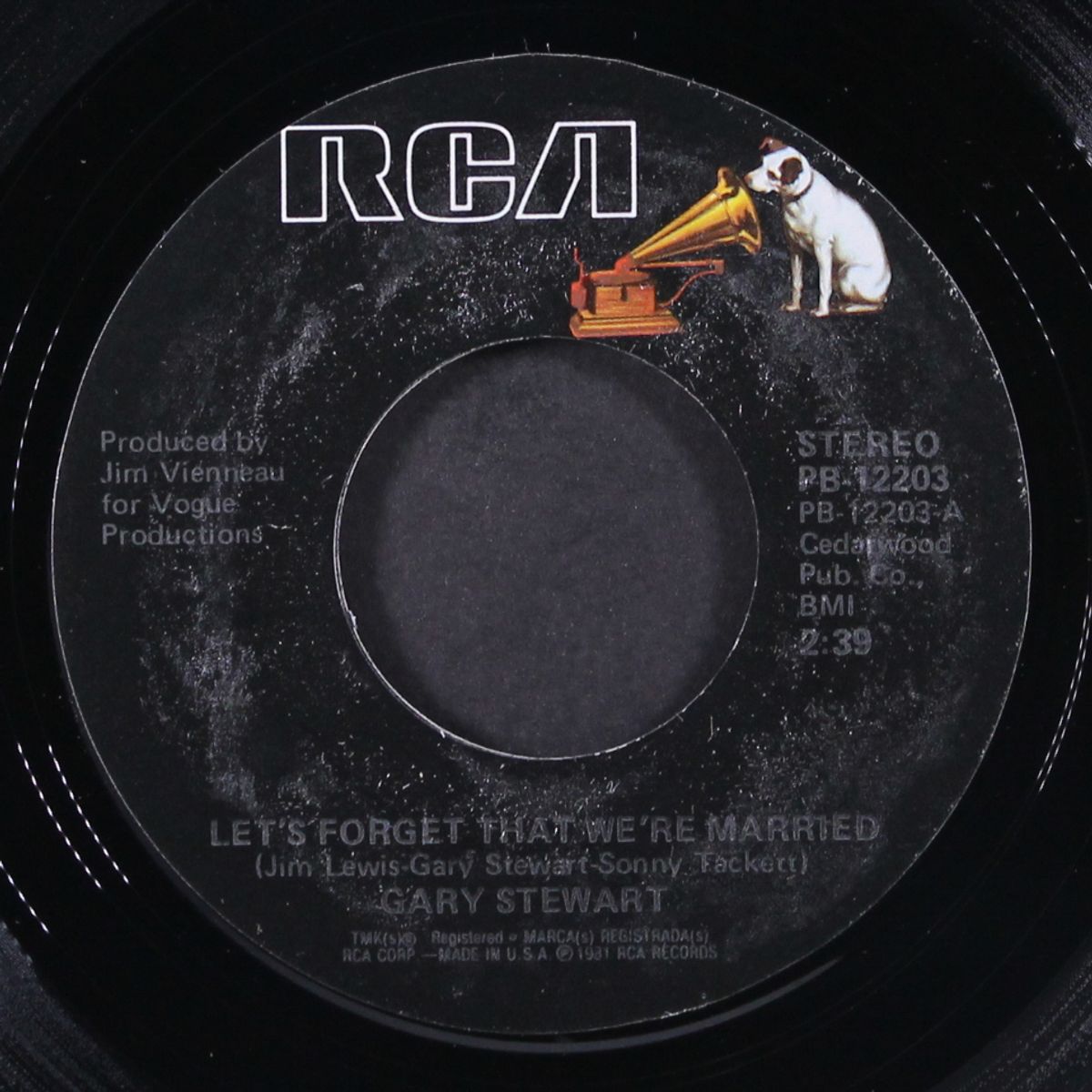 brand new whiskey / son of a honky tonk woman by GARY STEWART