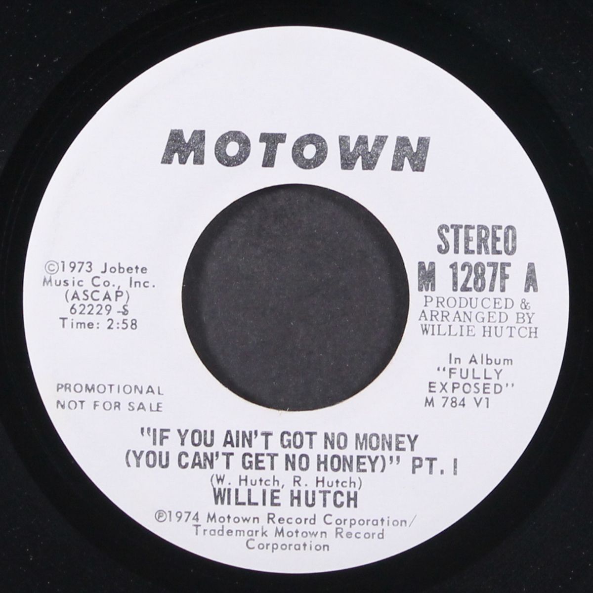 if you ain't got no money / mono by WILLIE HUTCH