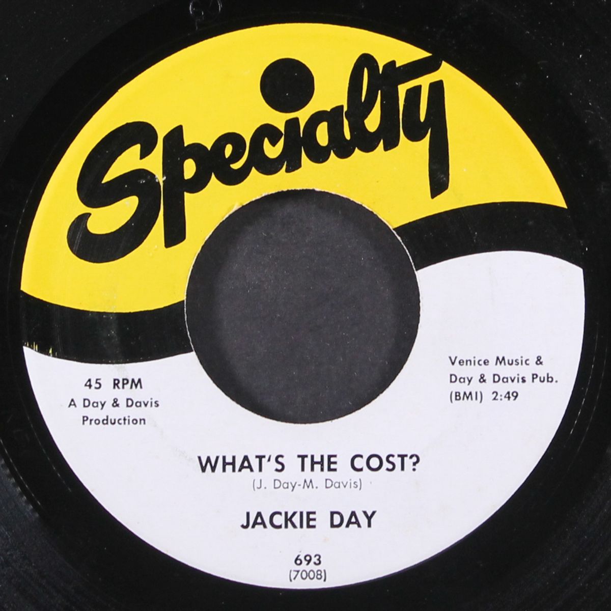 free at last / what's the cost by JACKIE DAY