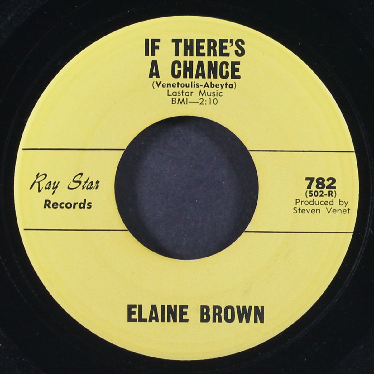 if there's a chance / ev'ry night by ELAINE BROWN