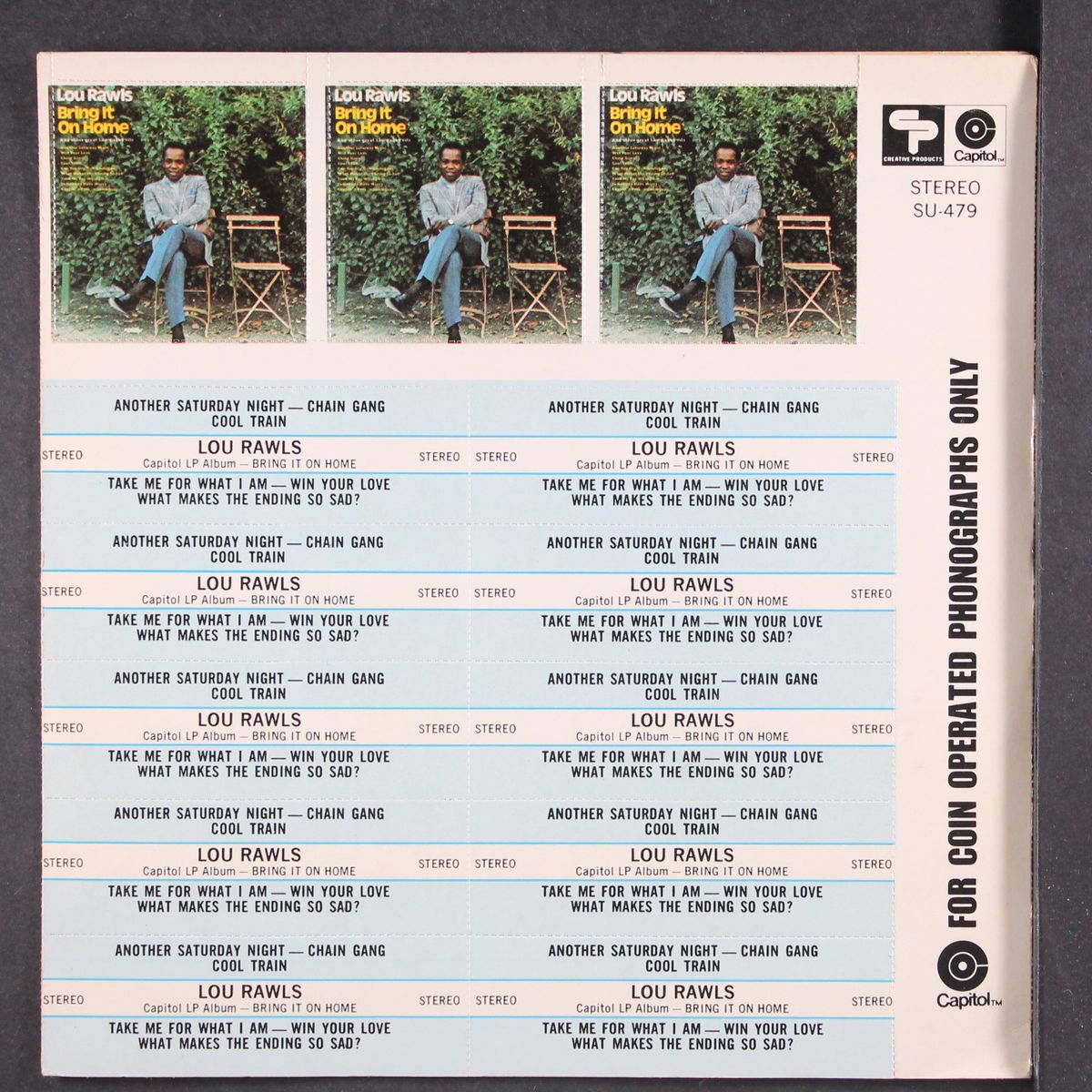 bring it on home by LOU RAWLS