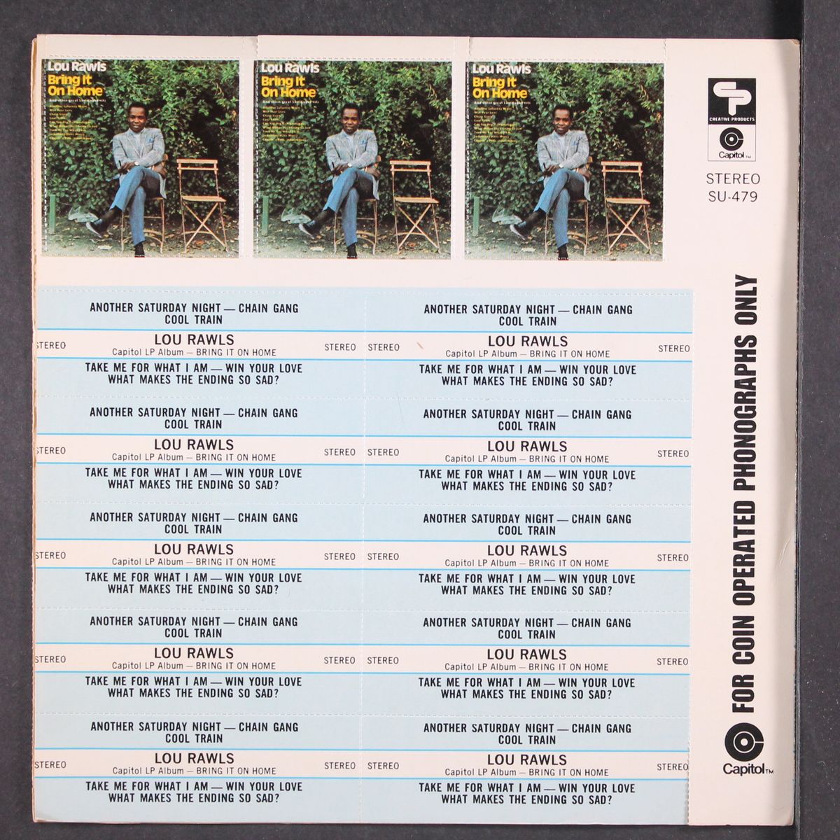 bring it on home by LOU RAWLS