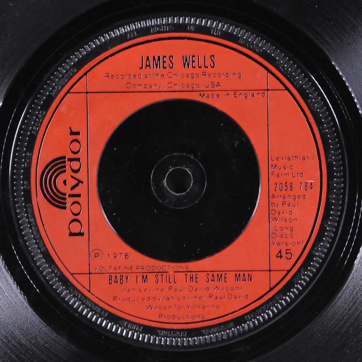 baby i'm still the same man / long by JAMES WELLS