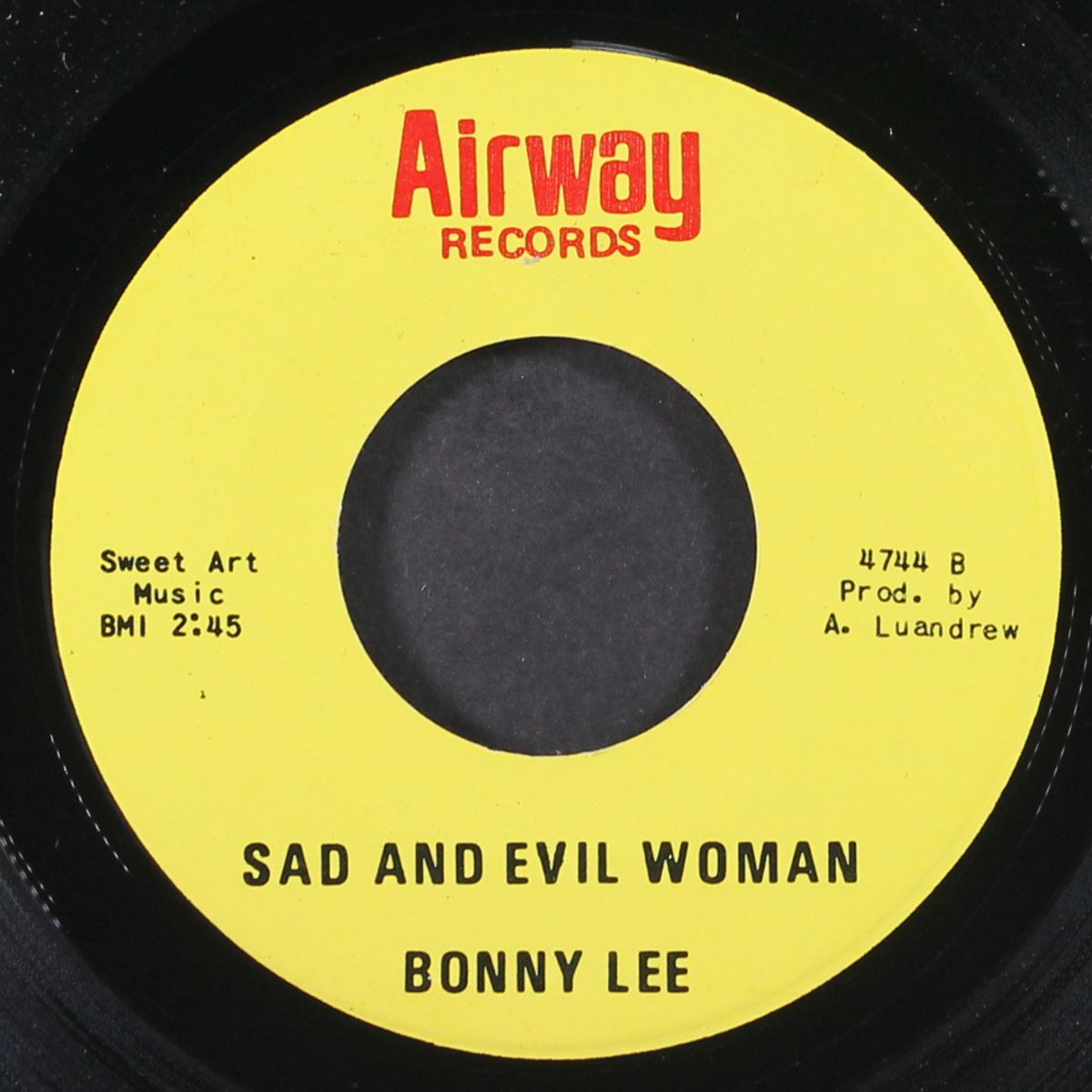 standing on the corner / sad and evil woman by BONNY LEE
