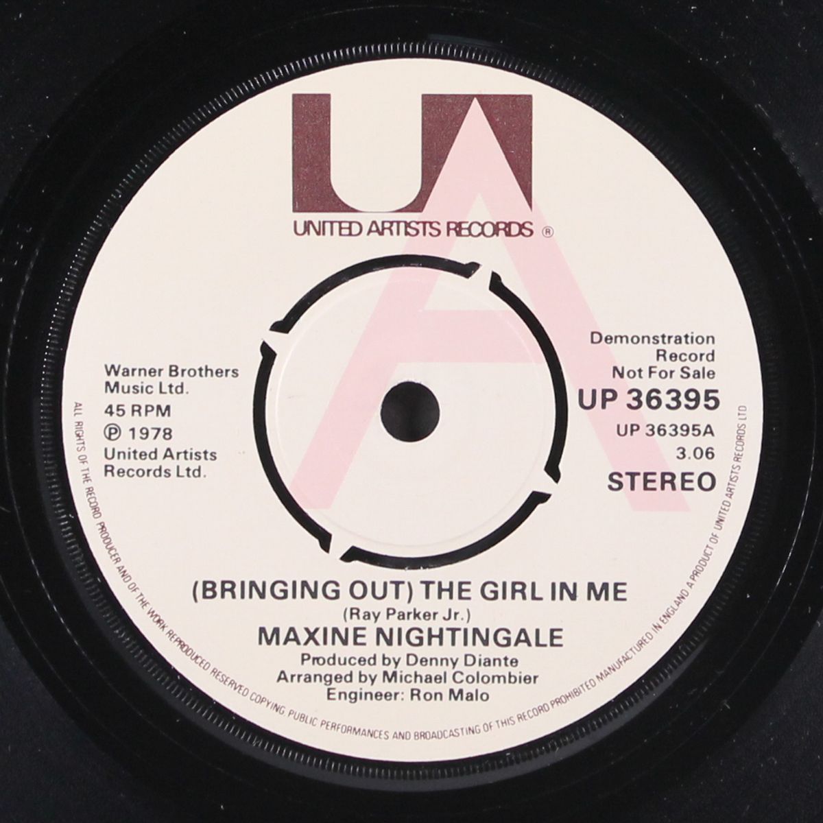 the girl in me / you are the most important person in your life by MAXINE NIGHTINGALE