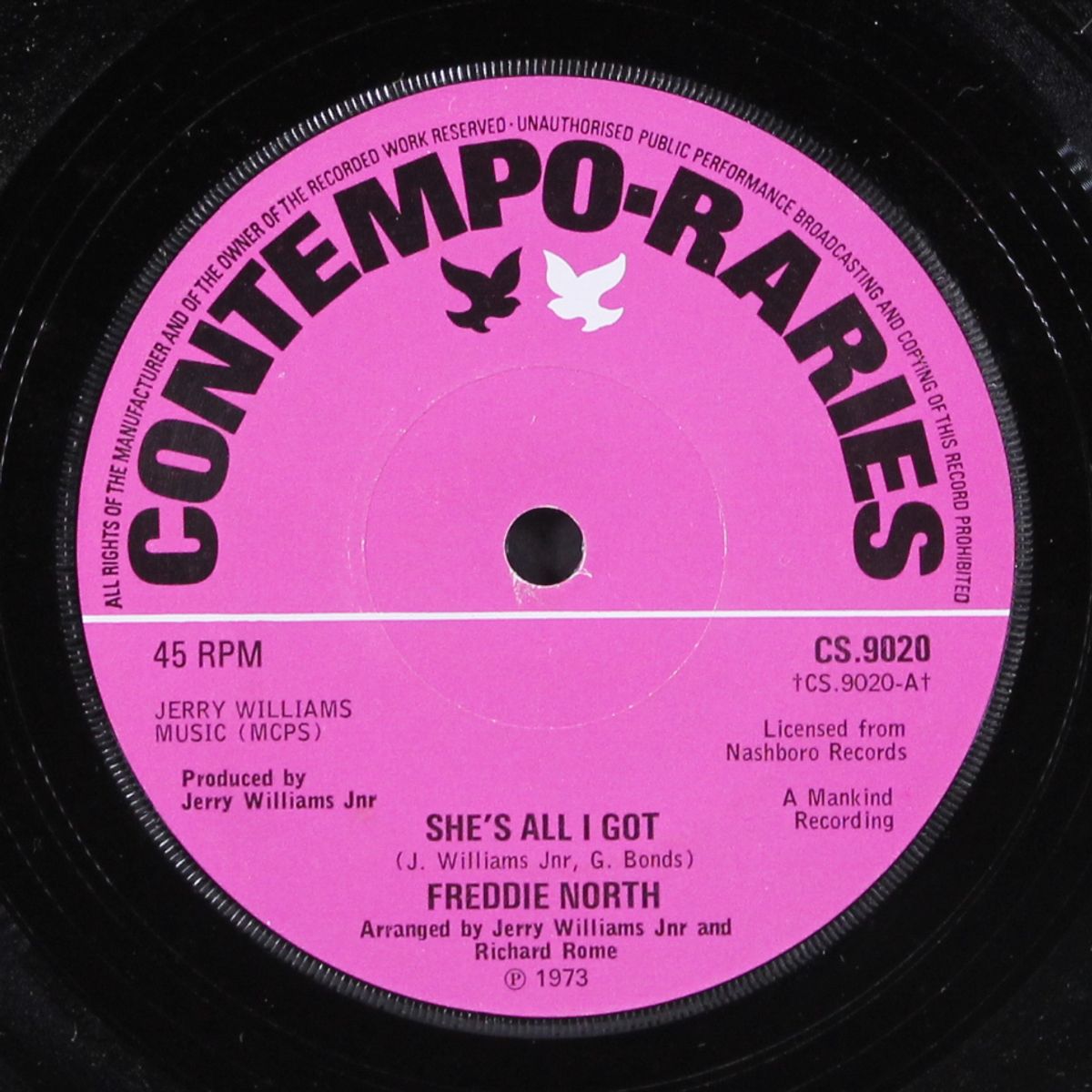 she's all i got / ain't nothin' in the news by FREDDIE NORTH