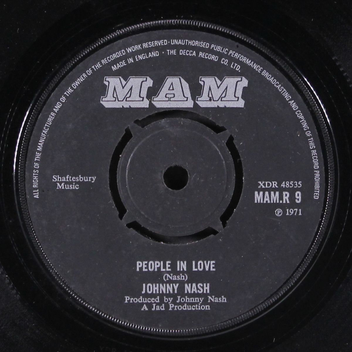 falling in and out of love / people in love by JOHNNY NASH