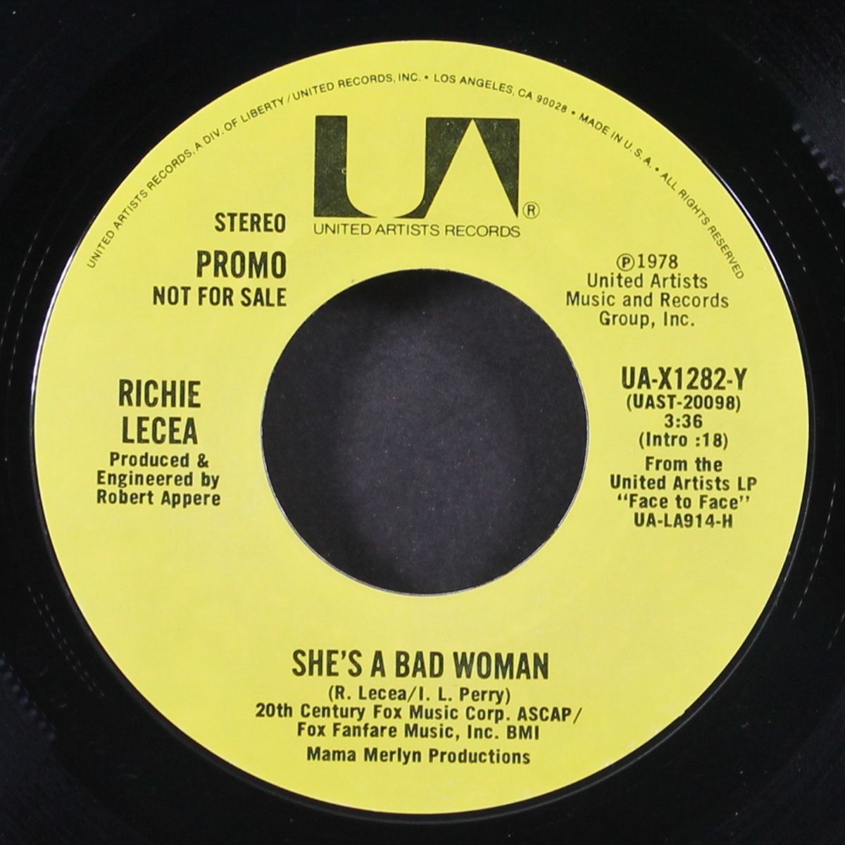 she's a bad woman / mono by RICHIE LECEA