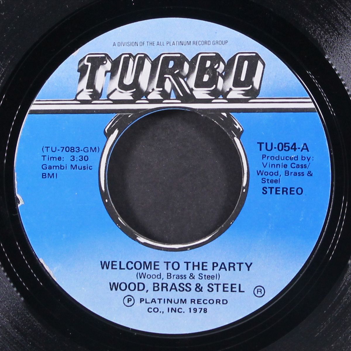 welcome to the party / same ol' me by WOOD BRASS & STEEL