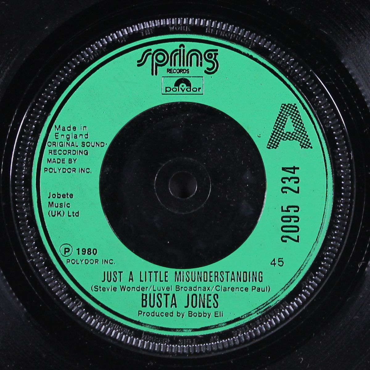 just a little misunderstanding / take me back now by BUSTA JONES