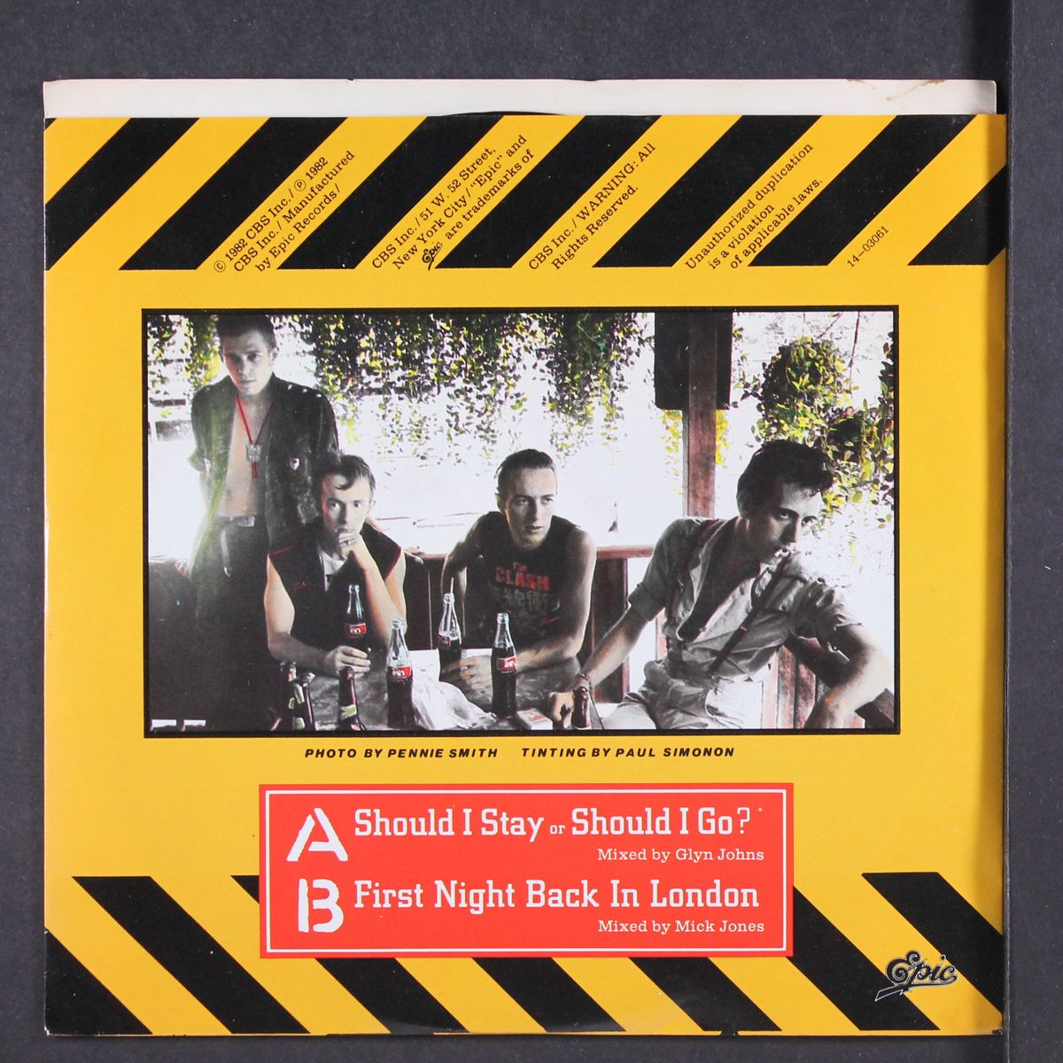should i stay or should i go / first night back in london by CLASH