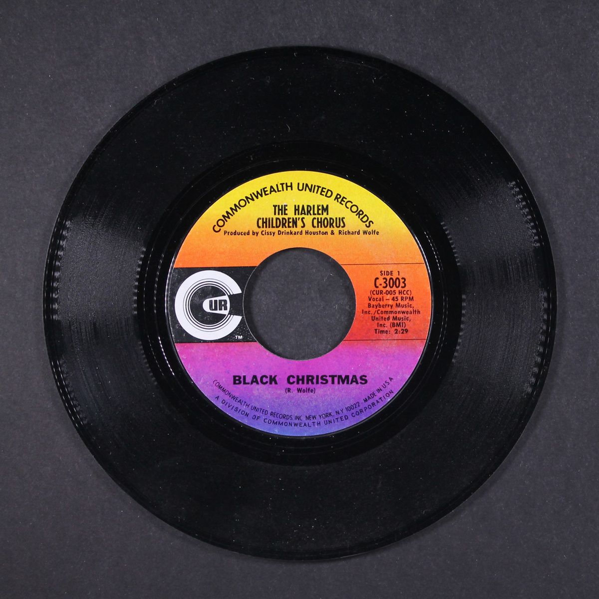 black christmas / do you hear what i hear by HARLEM CHILDRENS CHORUS