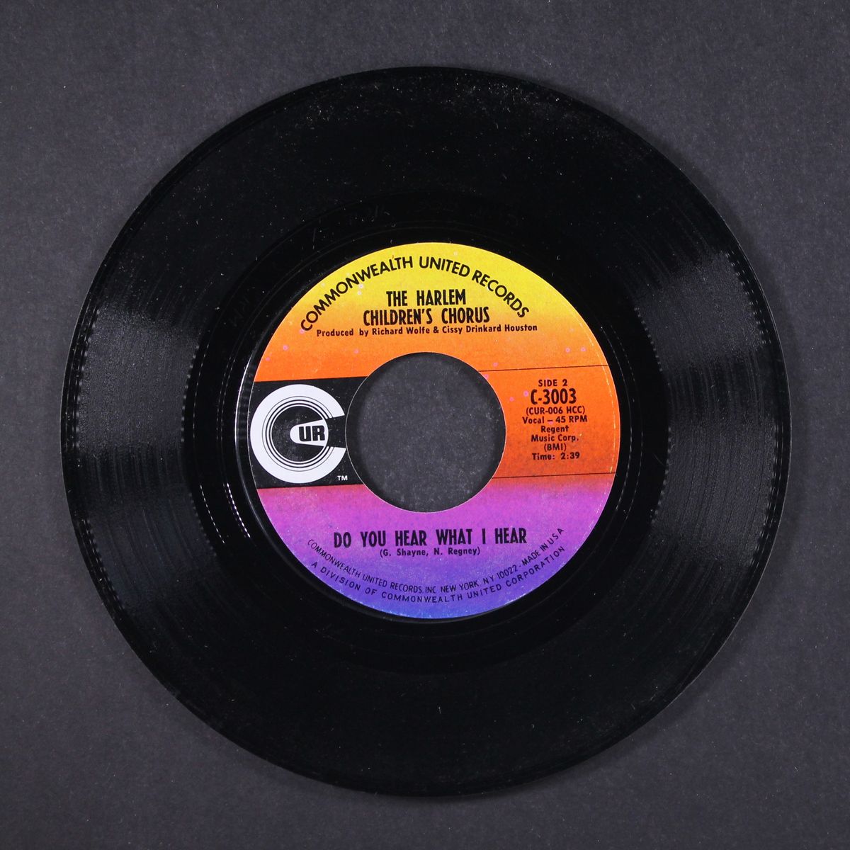 black christmas / do you hear what i hear by HARLEM CHILDRENS CHORUS