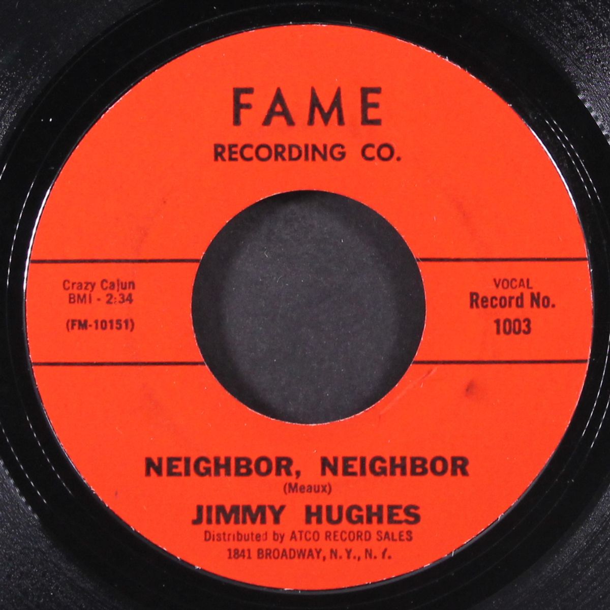 neighbor, neighbor / it's a good thing by JIMMY HUGHES