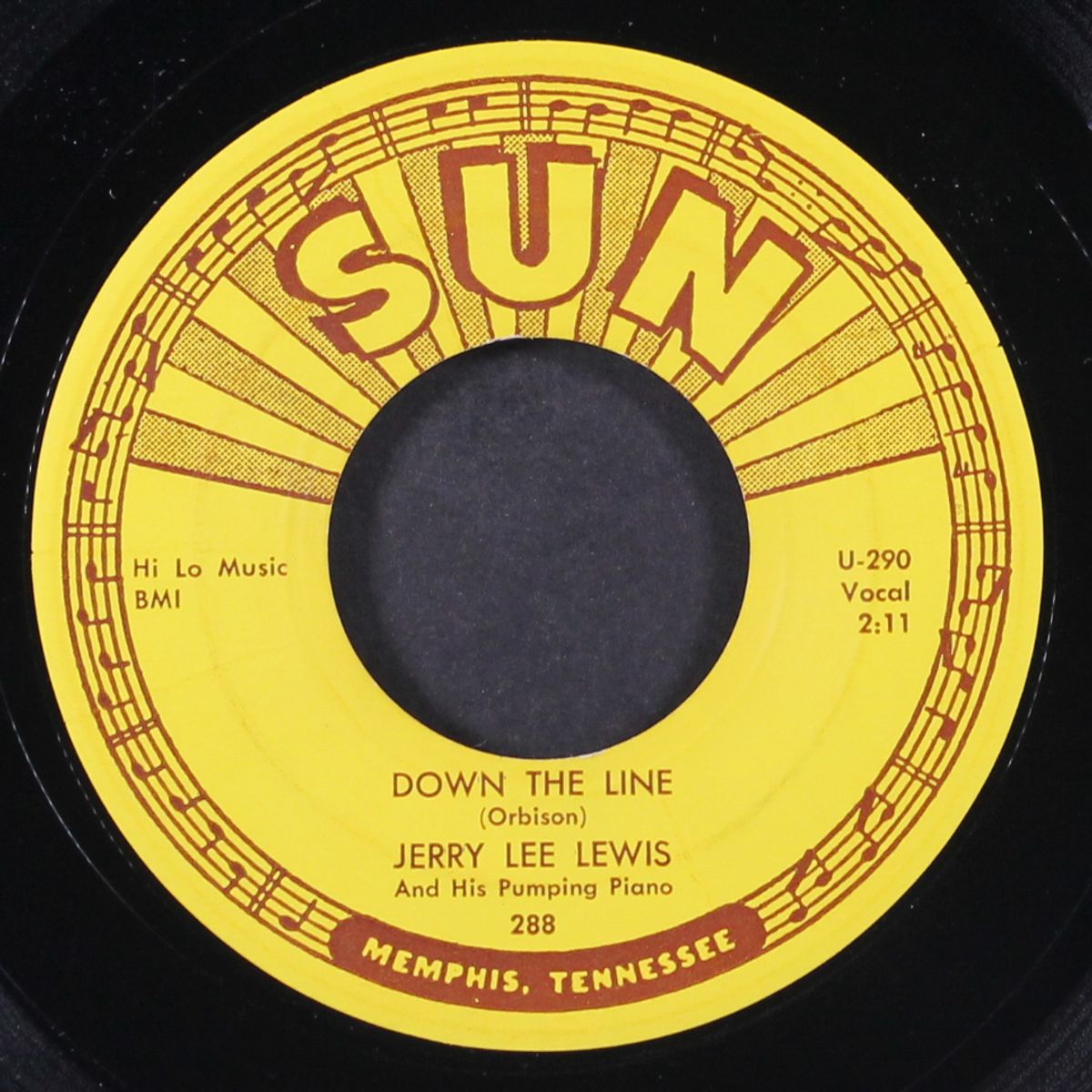 breathless / down the line by JERRY LEE LEWIS