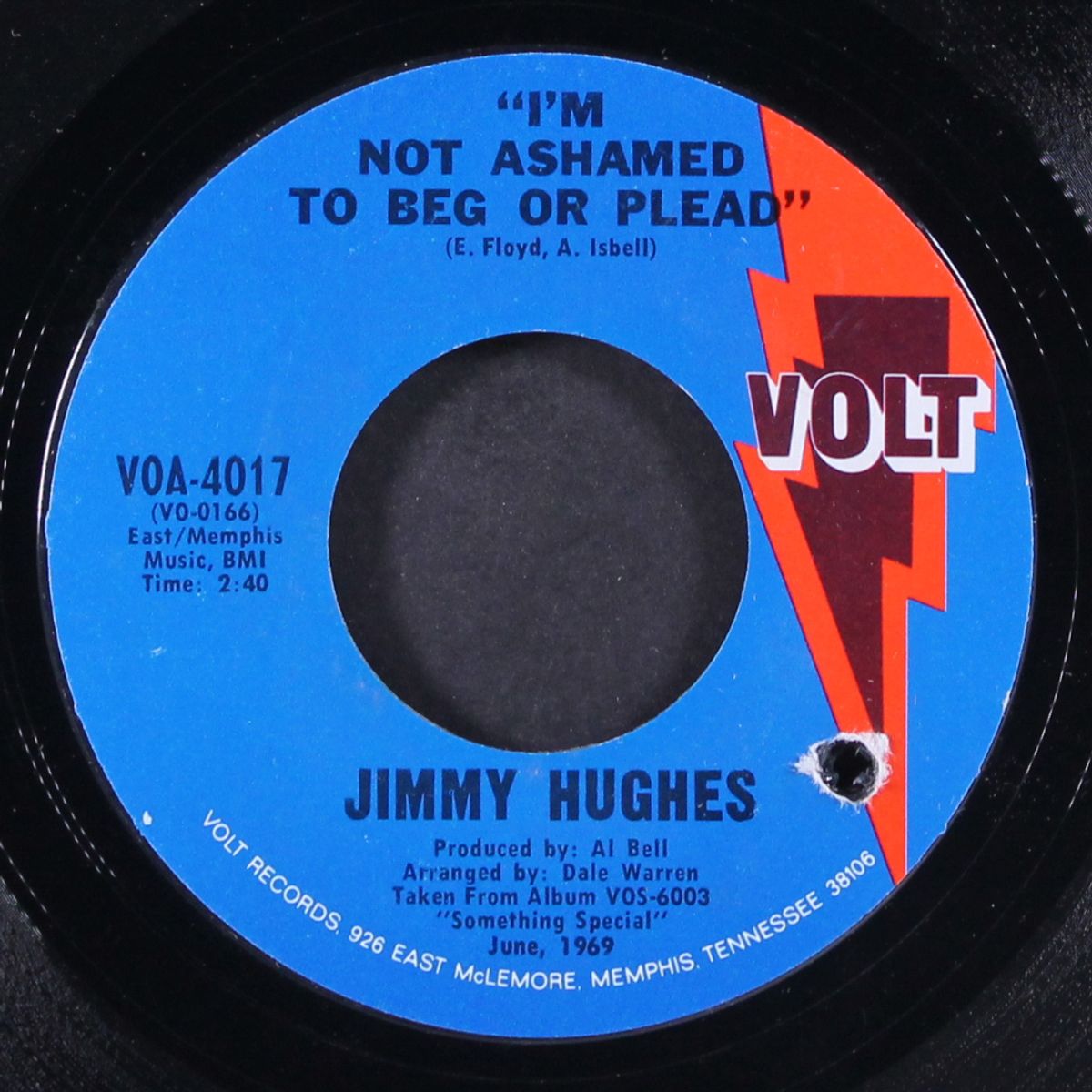 chains of love / i'm not ashamed to beg or plead by JIMMY HUGHES