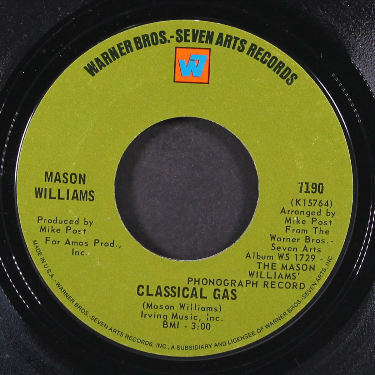 classical gas / long time blues by MASON WILLIAMS