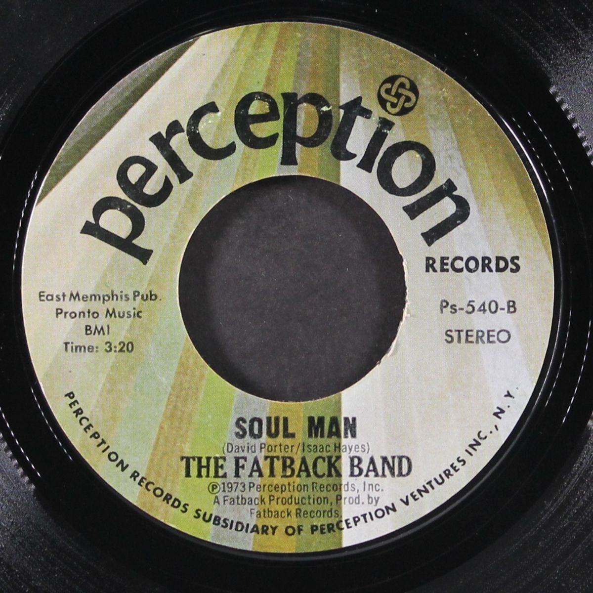 njia / soul man by FATBACK BAND