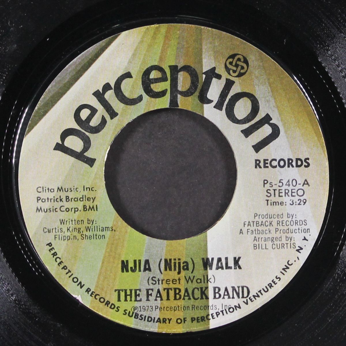 njia / soul man by FATBACK BAND