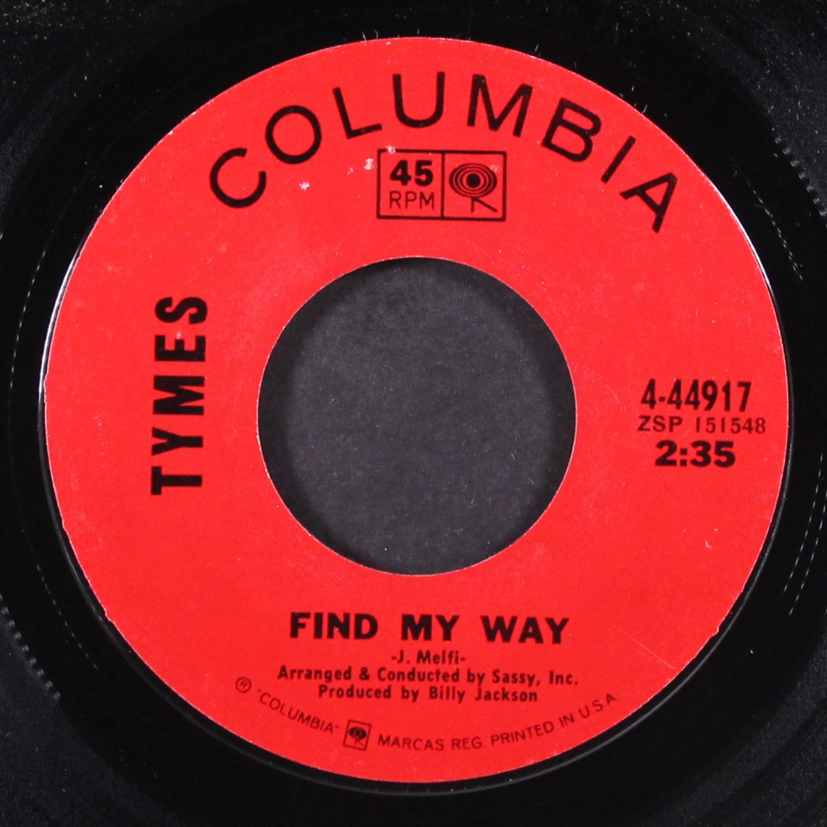 find my way / if you love me baby by TYMES