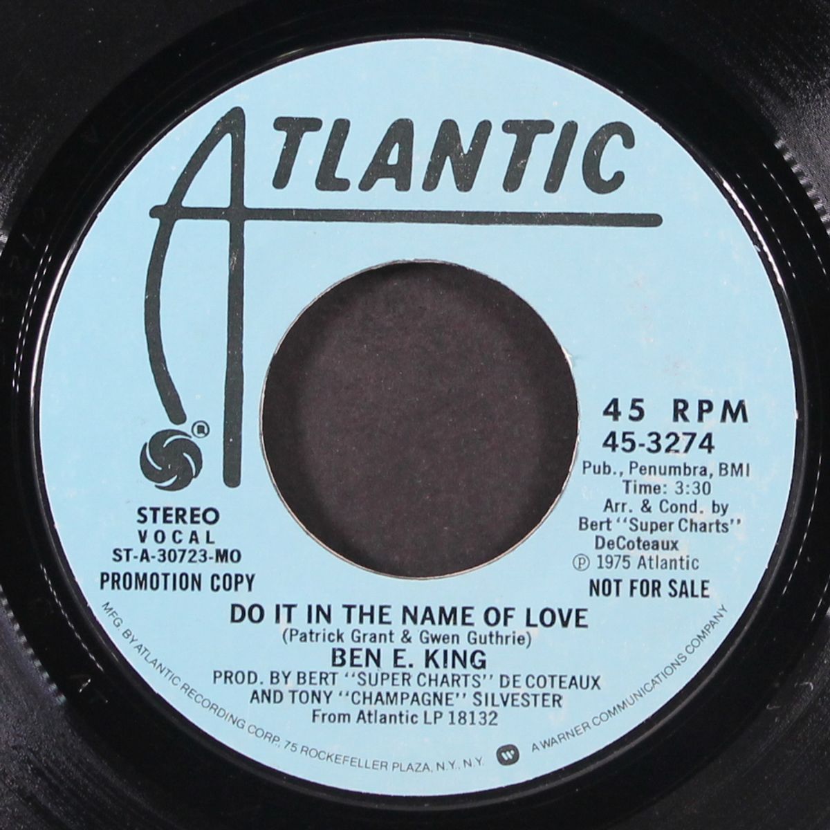 do it in the name of love / mono by BEN E. KING