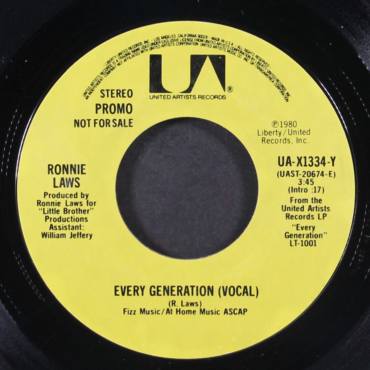 every generation / same by RONNIE LAWS