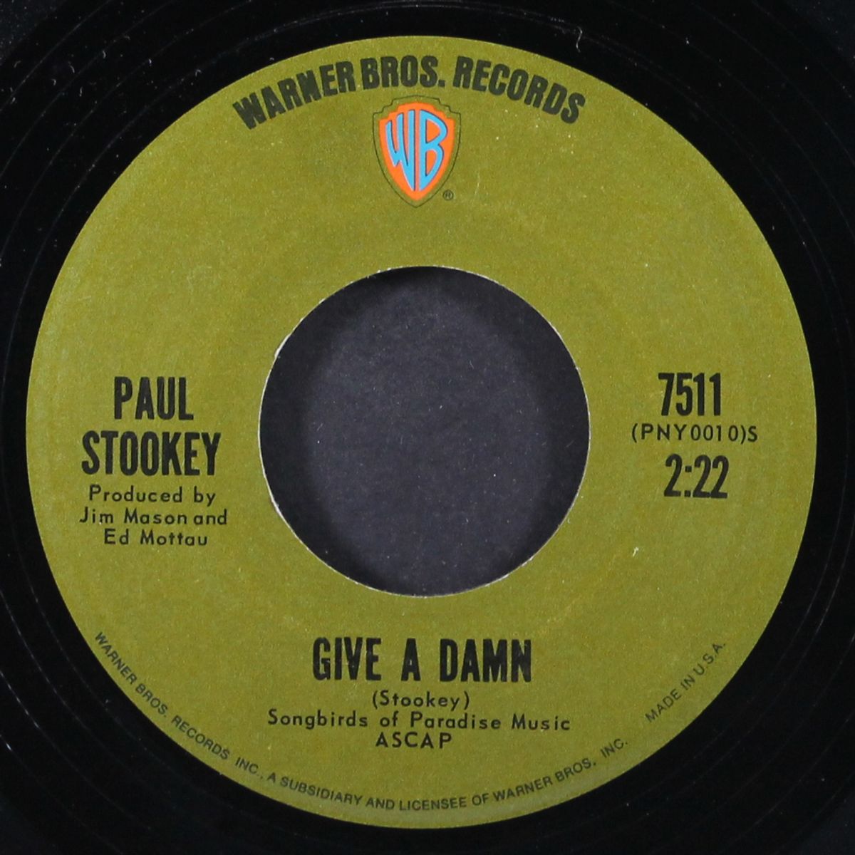 wedding song (there is love) / give a damn by PAUL STOOKEY
